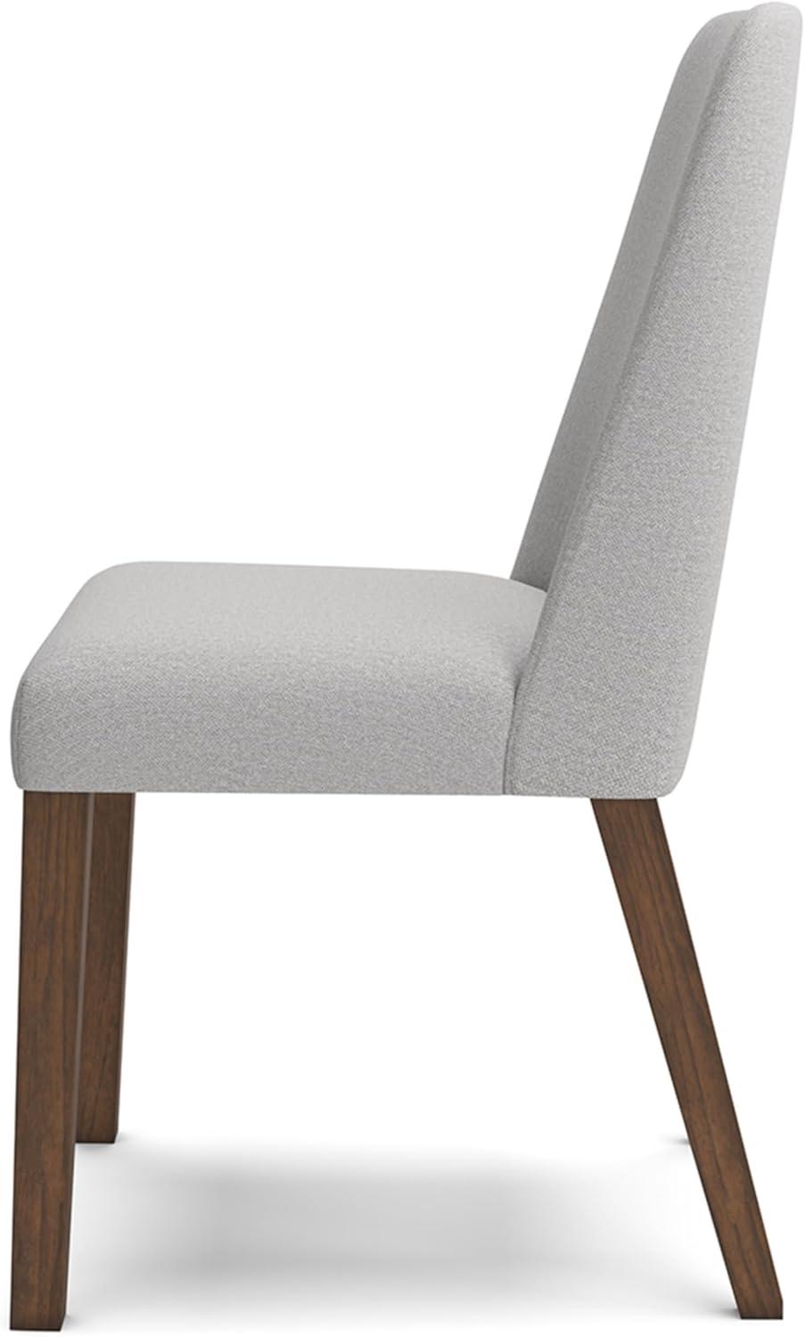 imageSignature Design by Ashley Lyncott Contemporary Dining Room Upholstered Side Chair with Foam Cushion Set of 2 Cream ampamp BrownCream Brown