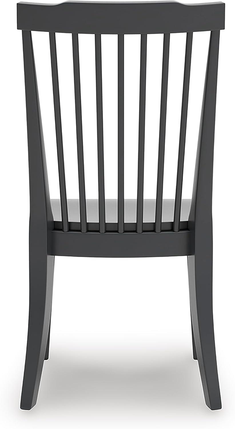 imageSignature Design by Ashley Mendinfort Dining Room Side Chair Set of 2 Black