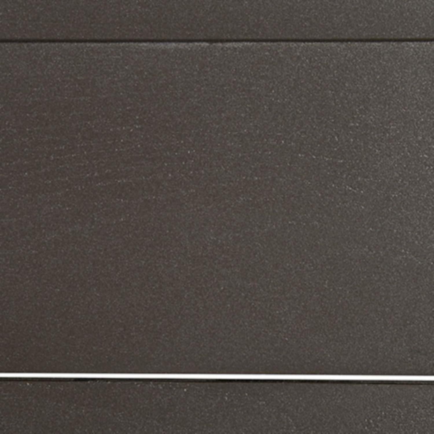 imageSignature Design by Ashley Outdoor Easy Isle MultiUse Resin Wicker Patio Table Dark Brown