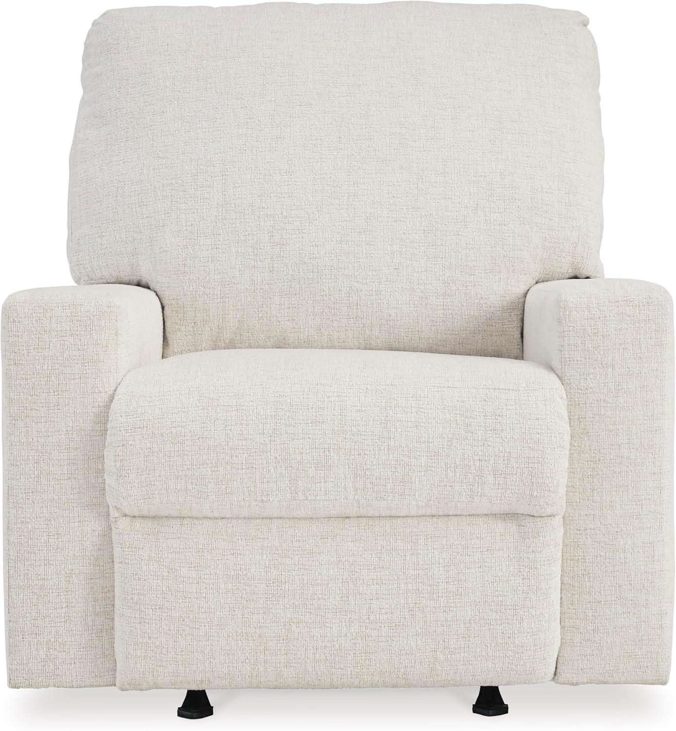 imageSignature Design by Ashley Rannis Casual Manual Rocker Recliner WhiteWhite