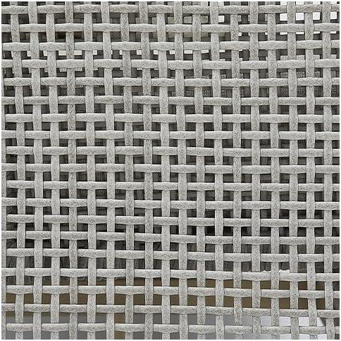 imageSignature Design by Ashley Seton Creek Casual Nuvella Weather Resistant Fabric Resin Wicker Swivel Outdoor Bar Height Bar Stool with Cushion Footrest and Armrest Set of 2 Beige ampamp Light Gray