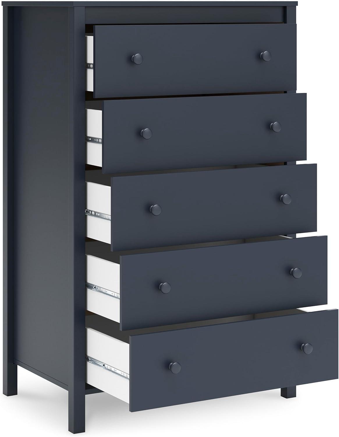 imageSignature Design by Ashley Simmenfort 61quot 6 Drawer Dresser Blue5 Drawer Chest