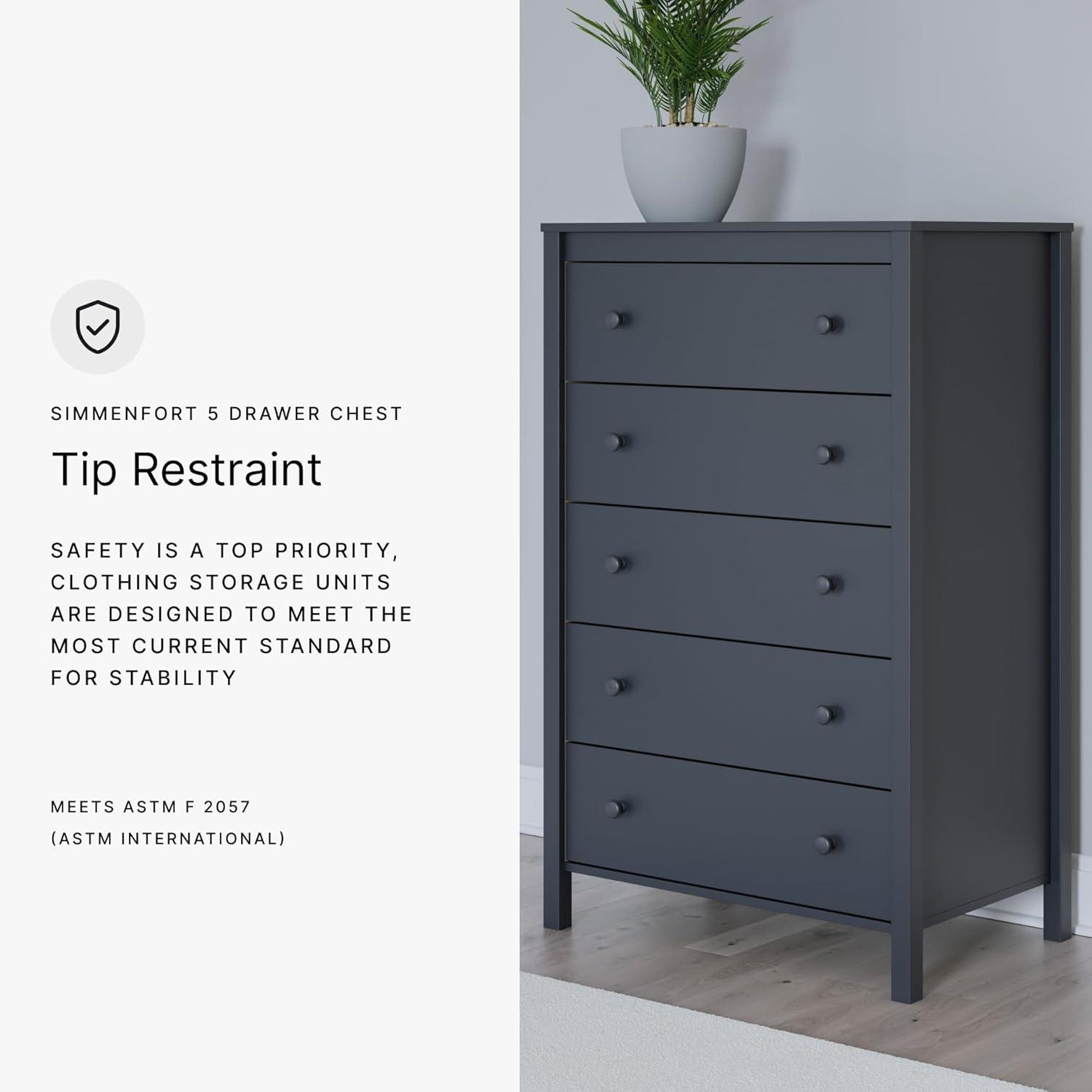 imageSignature Design by Ashley Simmenfort 61quot 6 Drawer Dresser Blue5 Drawer Chest