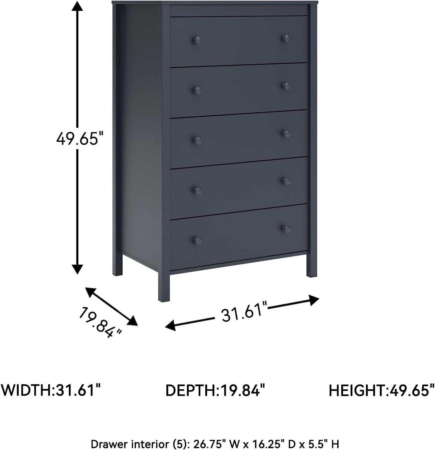 imageSignature Design by Ashley Simmenfort 61quot 6 Drawer Dresser Blue5 Drawer Chest