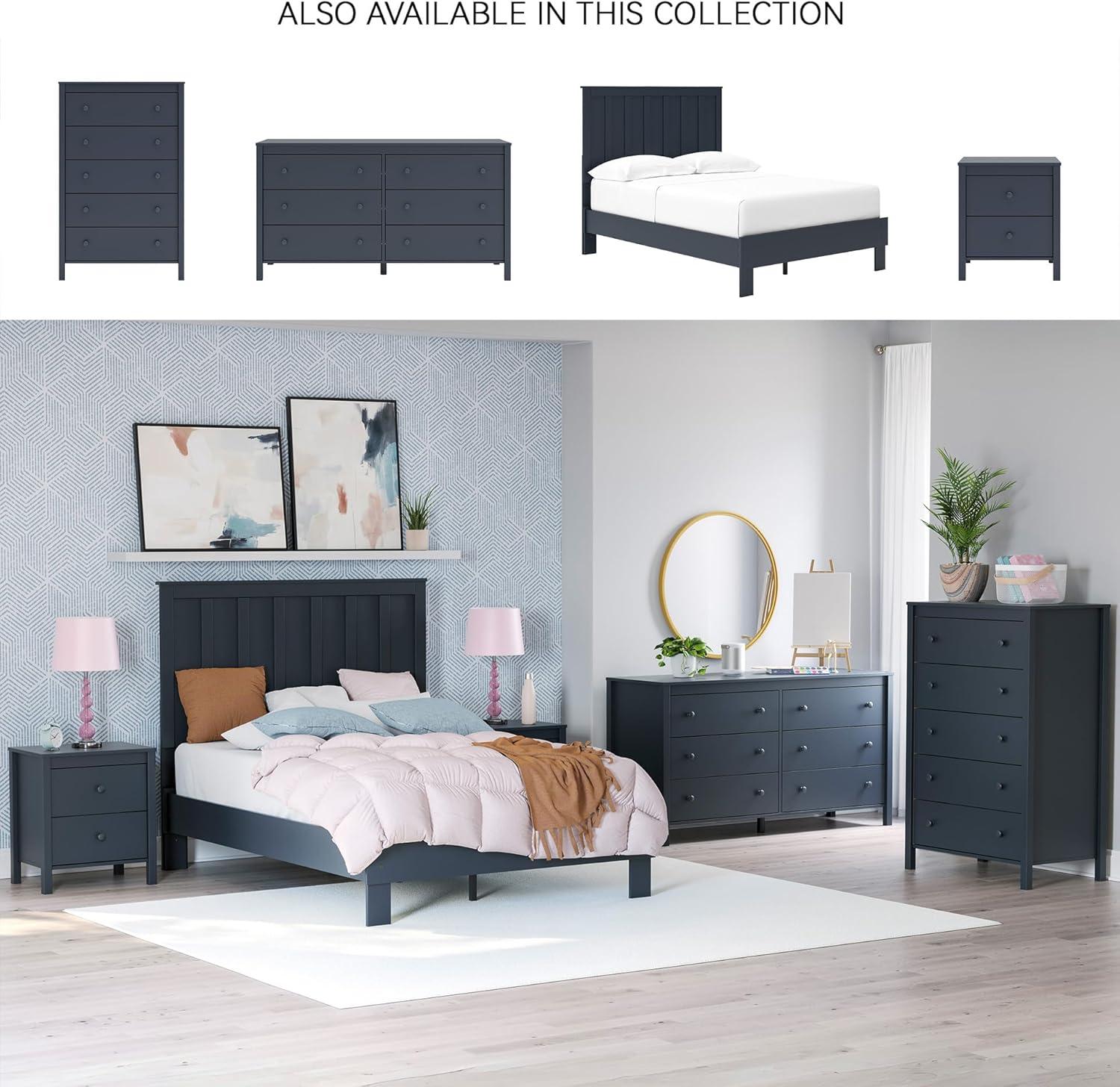 imageSignature Design by Ashley Simmenfort 61quot 6 Drawer Dresser Blue5 Drawer Chest