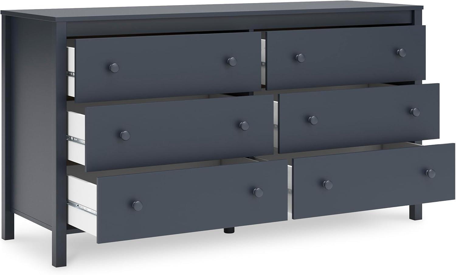imageSignature Design by Ashley Simmenfort 61quot 6 Drawer Dresser Blue6 Drawer Dresser