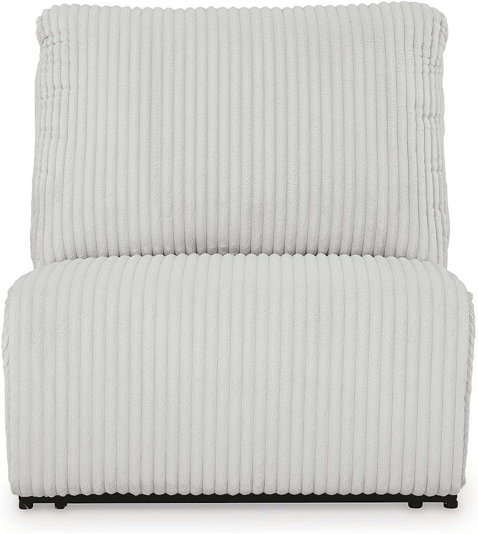 imageSignature Design by Ashley Top Tier Modern Indoor Upholstered Manual Rocker Recliner WhiteDark Brown