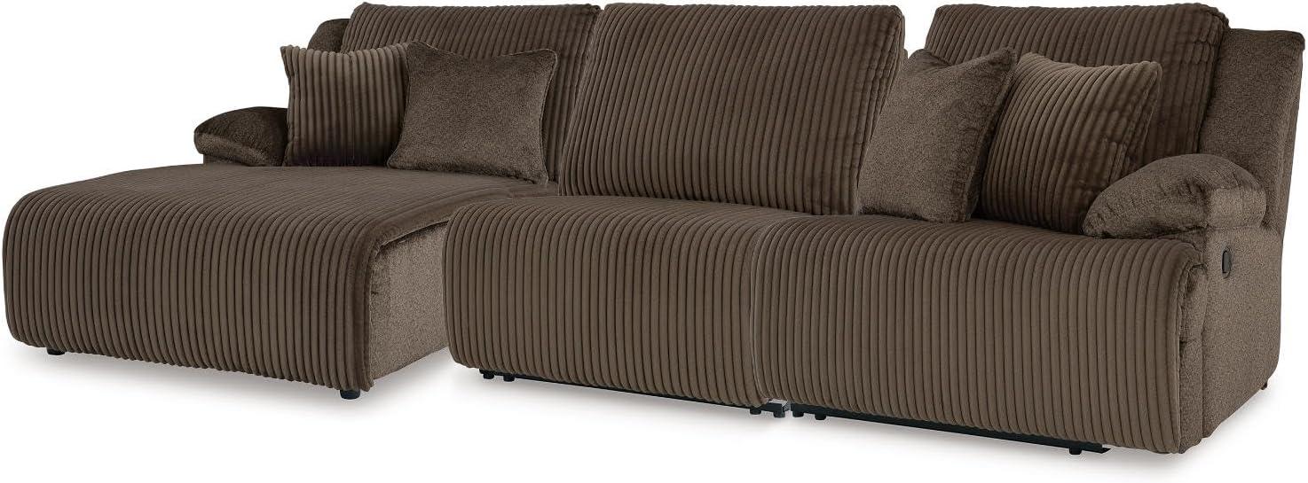 imageSignature Design by Ashley Top Tier Modern Indoor Upholstered Manual Rocker Recliner WhiteWhite