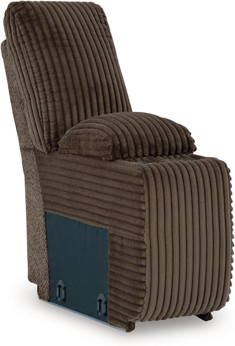 imageSignature Design by Ashley Top Tier Modern Indoor Upholstered Manual Rocker Recliner WhiteWhite