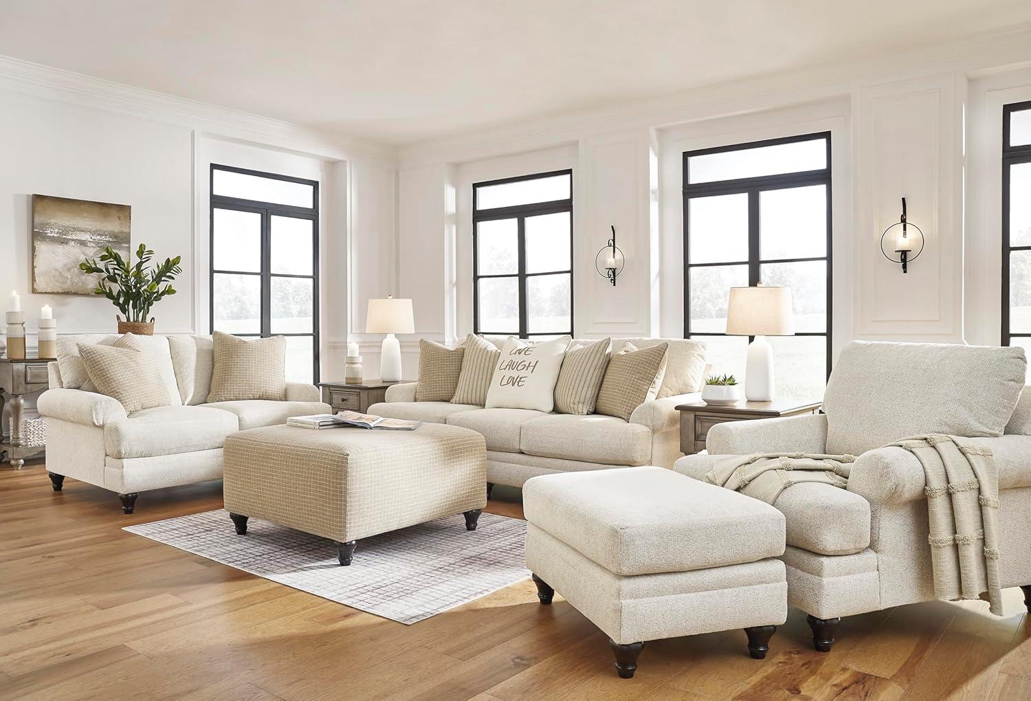 imageSignature Design by Ashley Valerani Classic Sofa for Living Room Beige