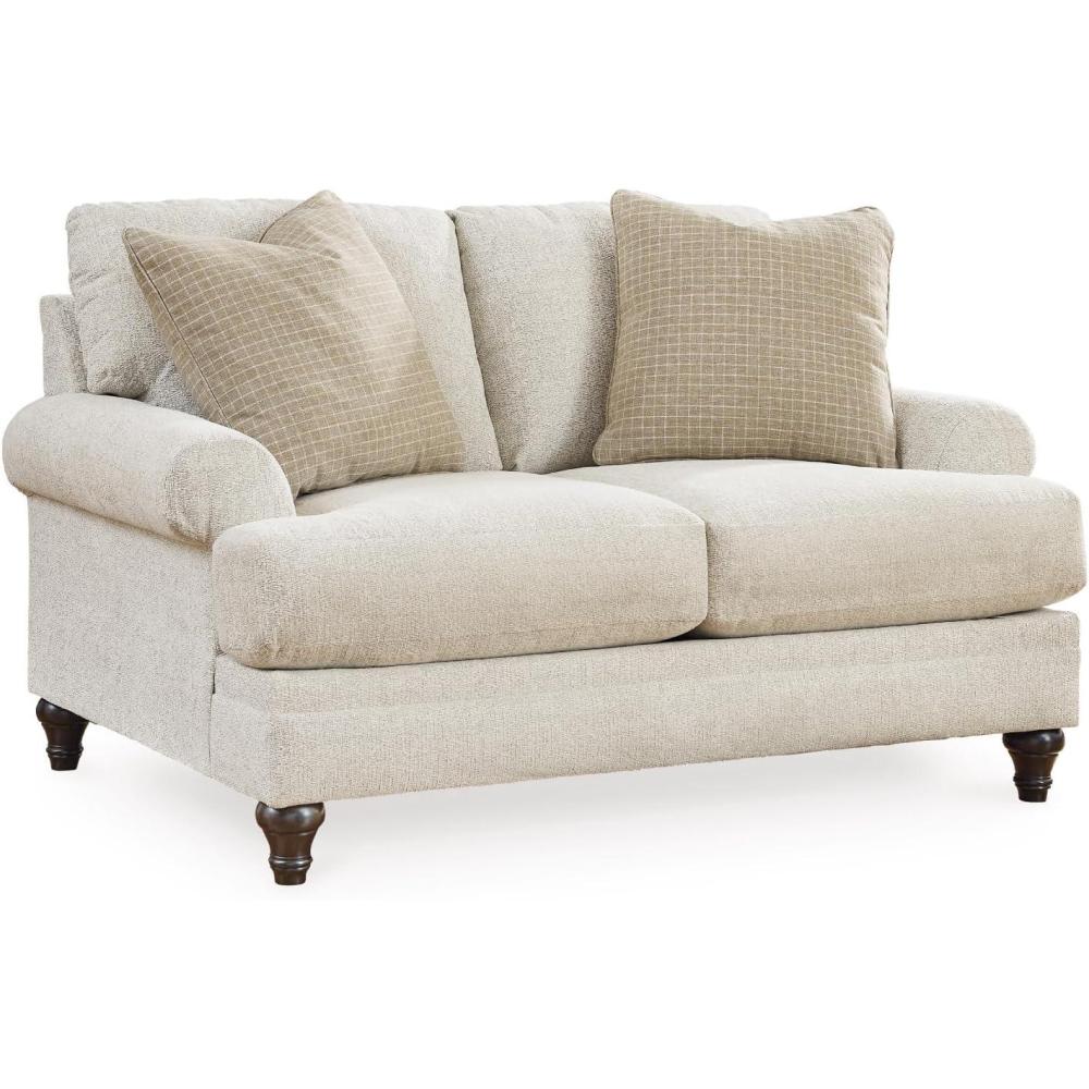 imageSignature Design by Ashley Valerani Classic Loveseat for Living Room Beige