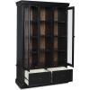 imageSignature Design by Ashley Chadworth Classic Curio with AntiTipping and Removable Shelf Black