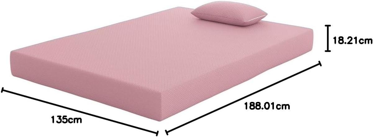 imageAshley Furniture Signature Design iKidz Childrens Mattress and Pillow Set Kids Bed in a Box Twin BluePink