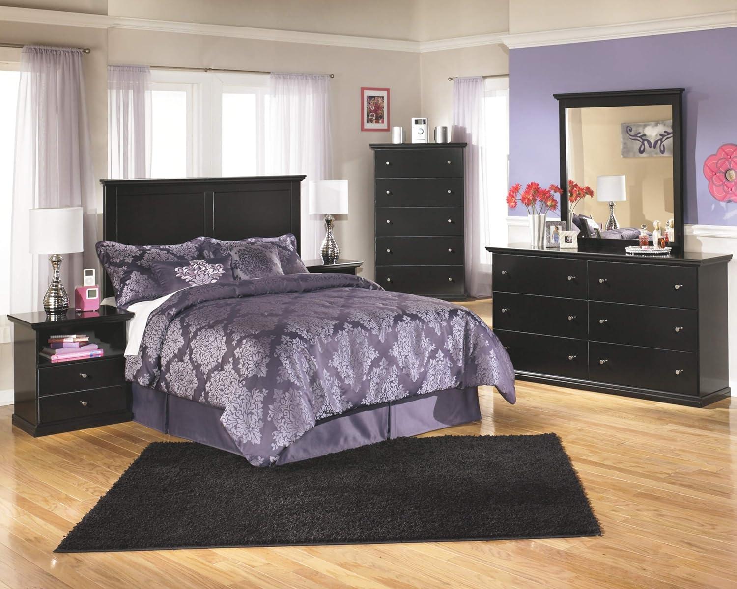 imageSignature Design by Ashley Maribel Childrens Traditional 5 Drawer Chest of Drawers BlackBlack