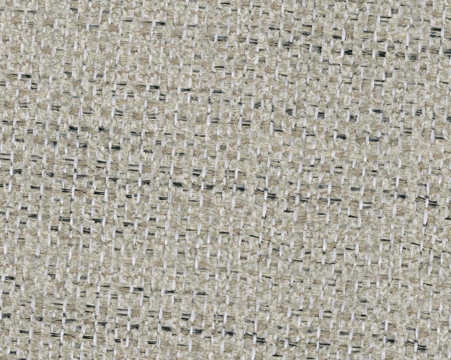 imageSignature Design by Ashley Brebryan Contemporary Ottoman Light Gray ampamp CreamBrown Cream