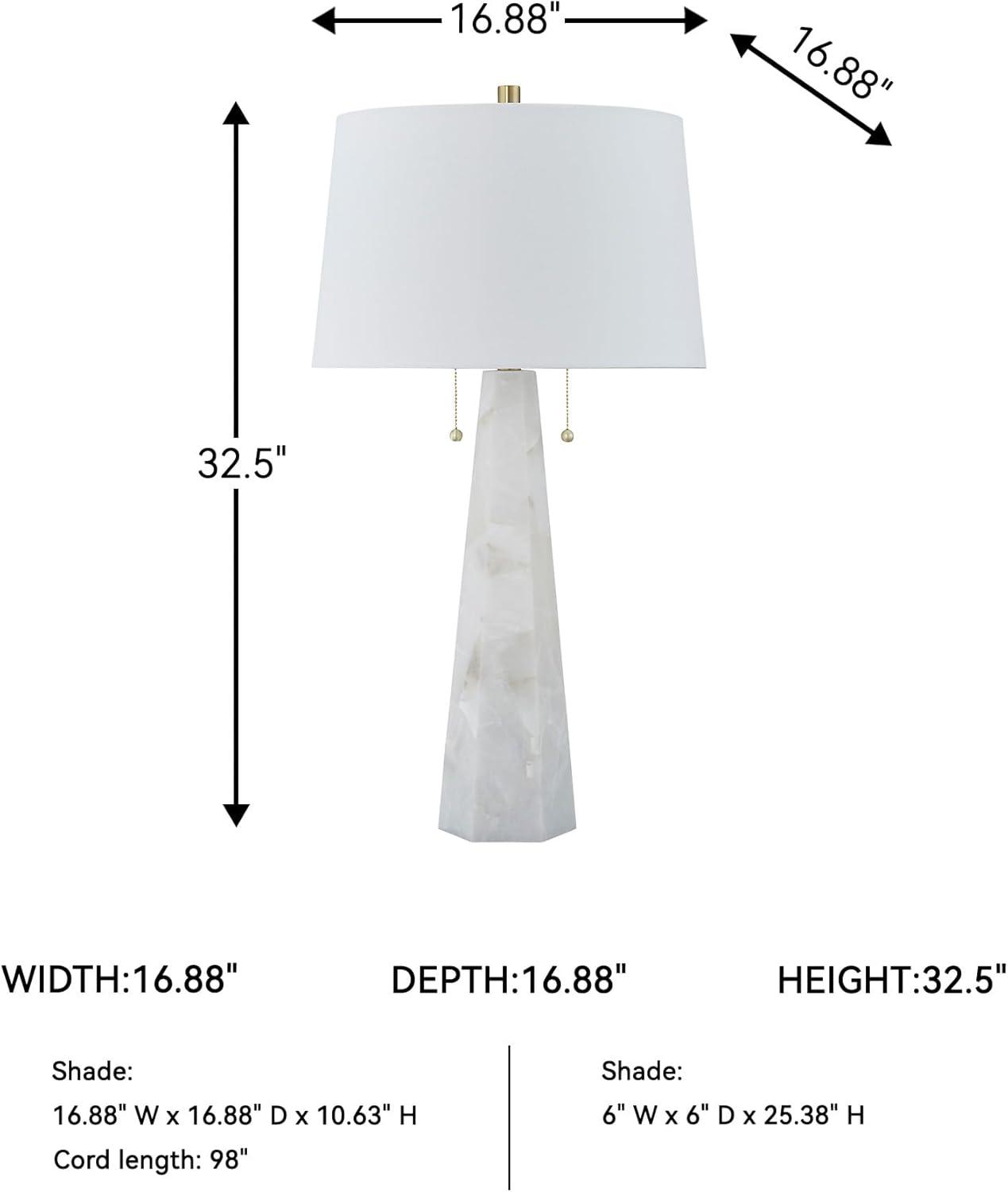 imageSignature Design by Ashley Danset Casual Contemporary UL Listed Table Lamp with Empire Hardback Fabric Shade and 3Way Switch Wood 3013quot High BrownStone