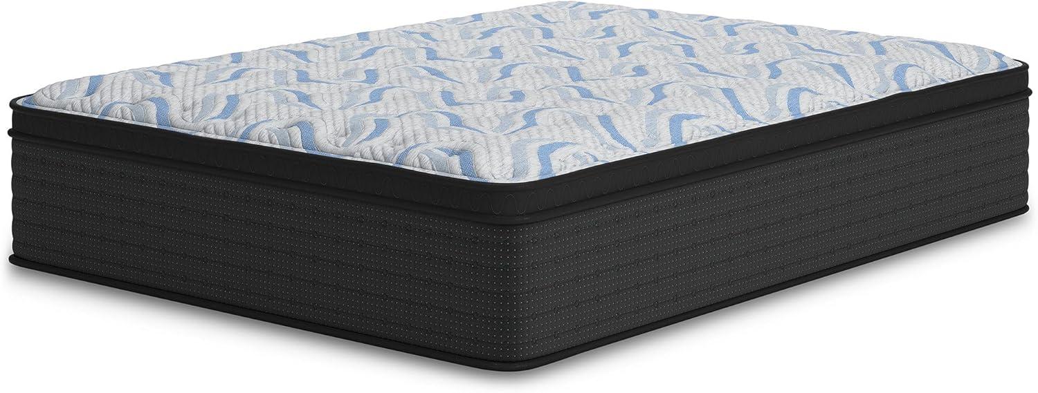 imageSignature Design by Ashley Elite Springs Plush 14 Inch Memory Foam Hybrid Mattress with Edge Support for Pressure Relief Queen Fiberglass Free Mattress in A BoxKing