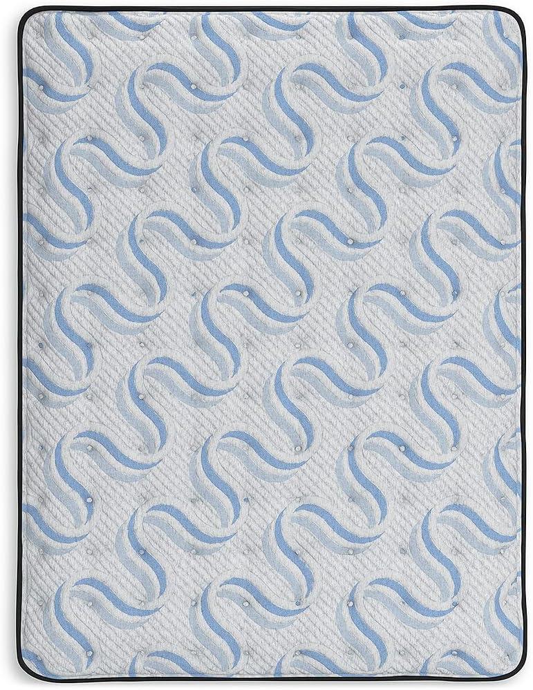 imageSignature Design by Ashley Elite Springs Plush 14 Inch Memory Foam Hybrid Mattress with Edge Support for Pressure Relief Queen Fiberglass Free Mattress in A BoxKing