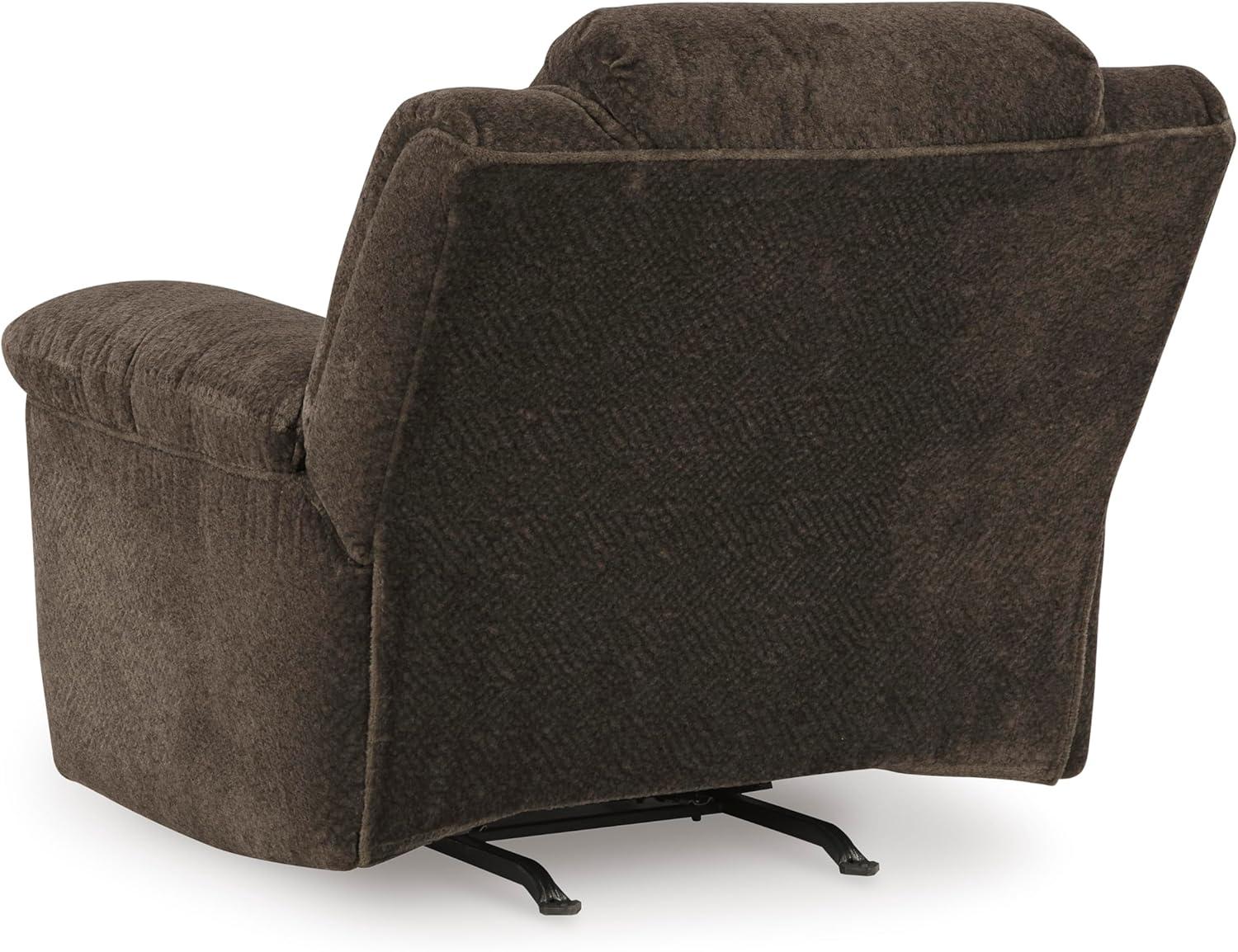 imageSignature Design by Ashley Frohn Urban Manual Rocker Recliner with PillowTop Arms Dark BrownDark Brown