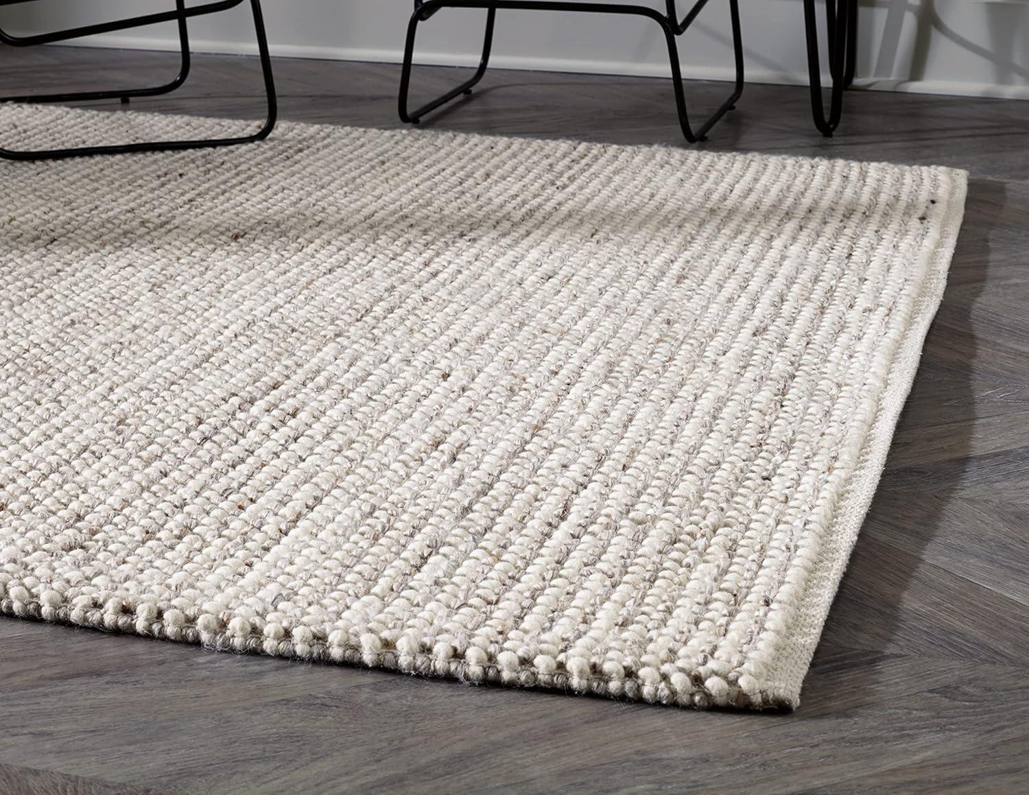 imageSignature Design by Ashley Jossick Neutral Low Pile 78 x 10 Area Rug Beige ampamp Gray78 x 10 Rectangular