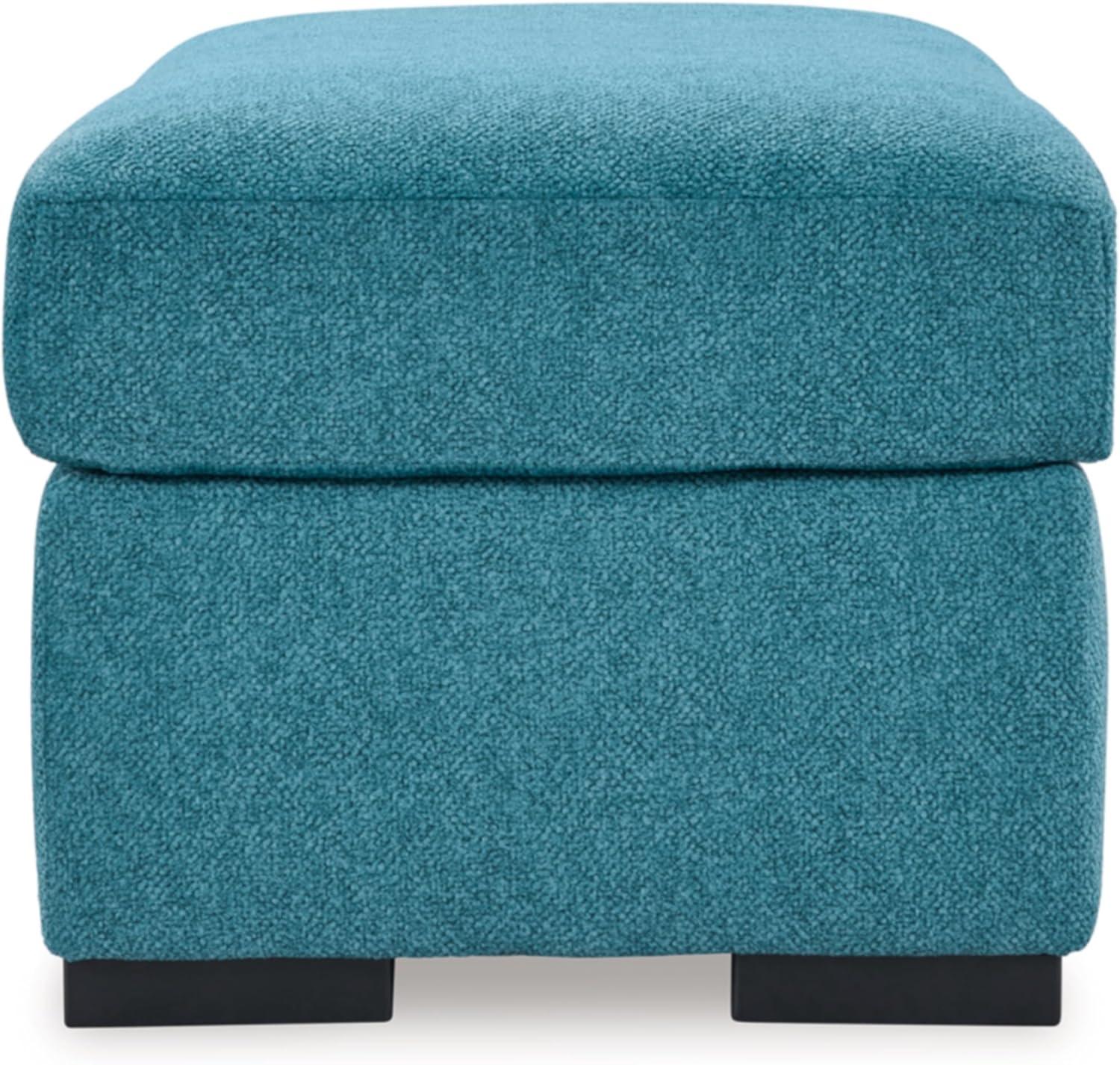 imageSignature Design by Ashley Keerwick Modern Ottoman for Living Room YellowBlue