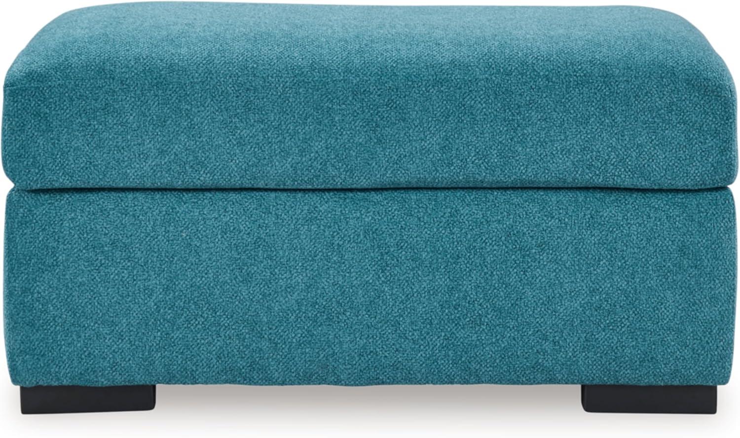 imageSignature Design by Ashley Keerwick Modern Ottoman for Living Room YellowBlue
