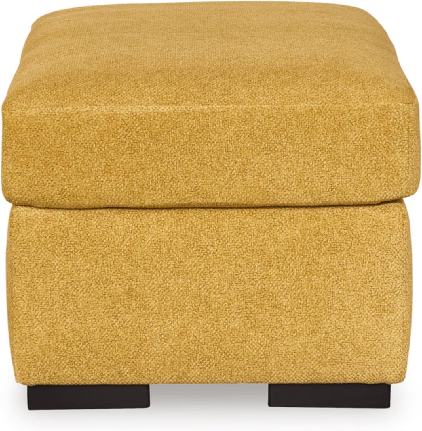 imageSignature Design by Ashley Keerwick Modern Ottoman for Living Room YellowYellow