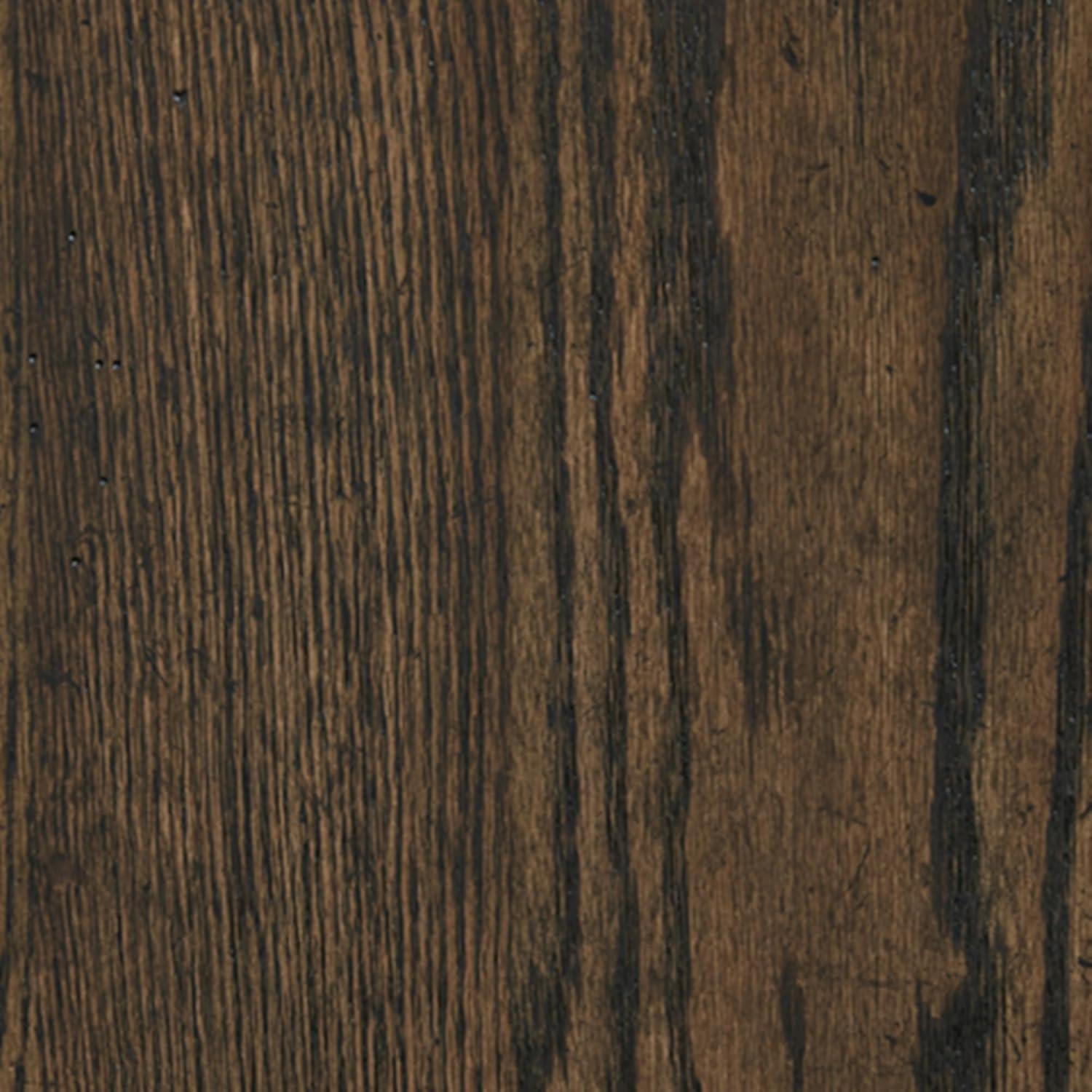 imageSignature Design by Ashley Maylee Traditional Tufted Queen Upholstered Panel Bed Foundation or Box Spring Needed Dark Brown ampamp BeigeDark Brown