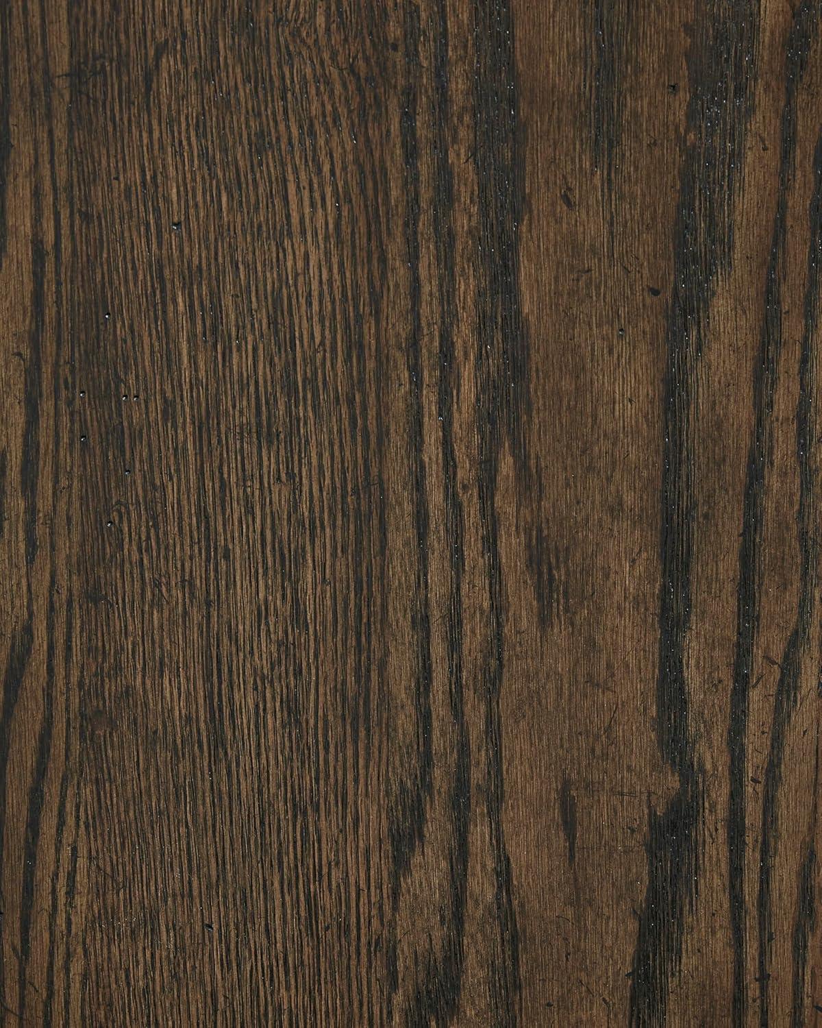 imageSignature Design by Ashley Maylee Traditional Tufted Queen Upholstered Panel Bed Foundation or Box Spring Needed Dark Brown ampamp BeigeDark Brown