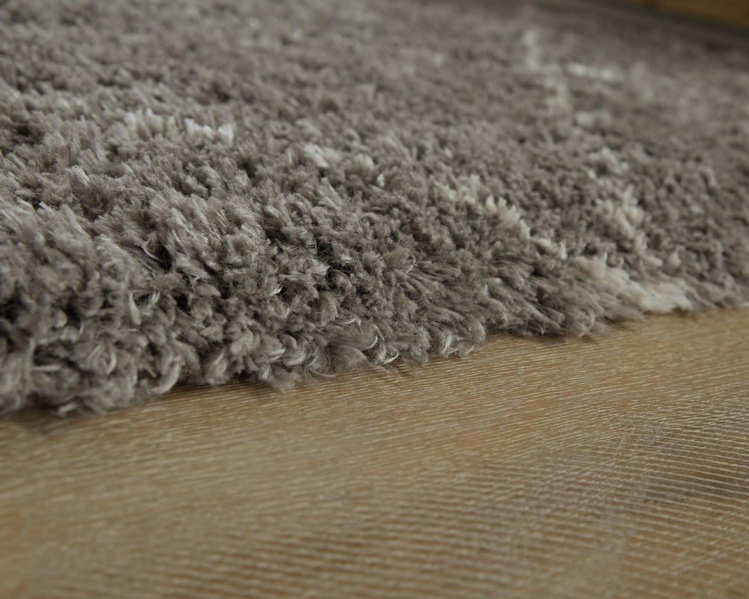 imageSignature Design by Ashley Qaabiz Bohemian 8 x 10 Indoor Medium Pile Geometric Area Rug Light Brown ampamp BlackGrayCream