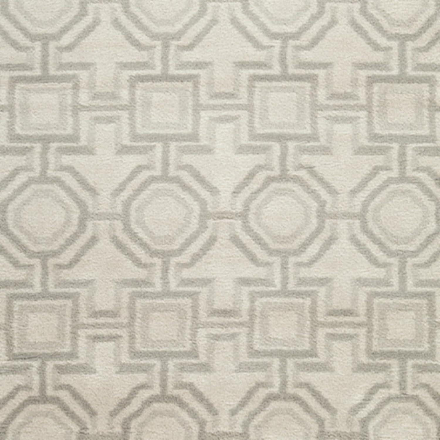 imageSignature Design by Ashley Qaabiz Bohemian 8 x 10 Indoor Medium Pile Geometric Area Rug Light Brown ampamp BlackIvoryGray