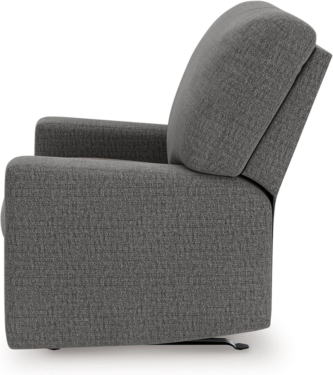 imageSignature Design by Ashley Revenna Casual Square Upholstered Oversized Accent Ottoman GrayDark Gray