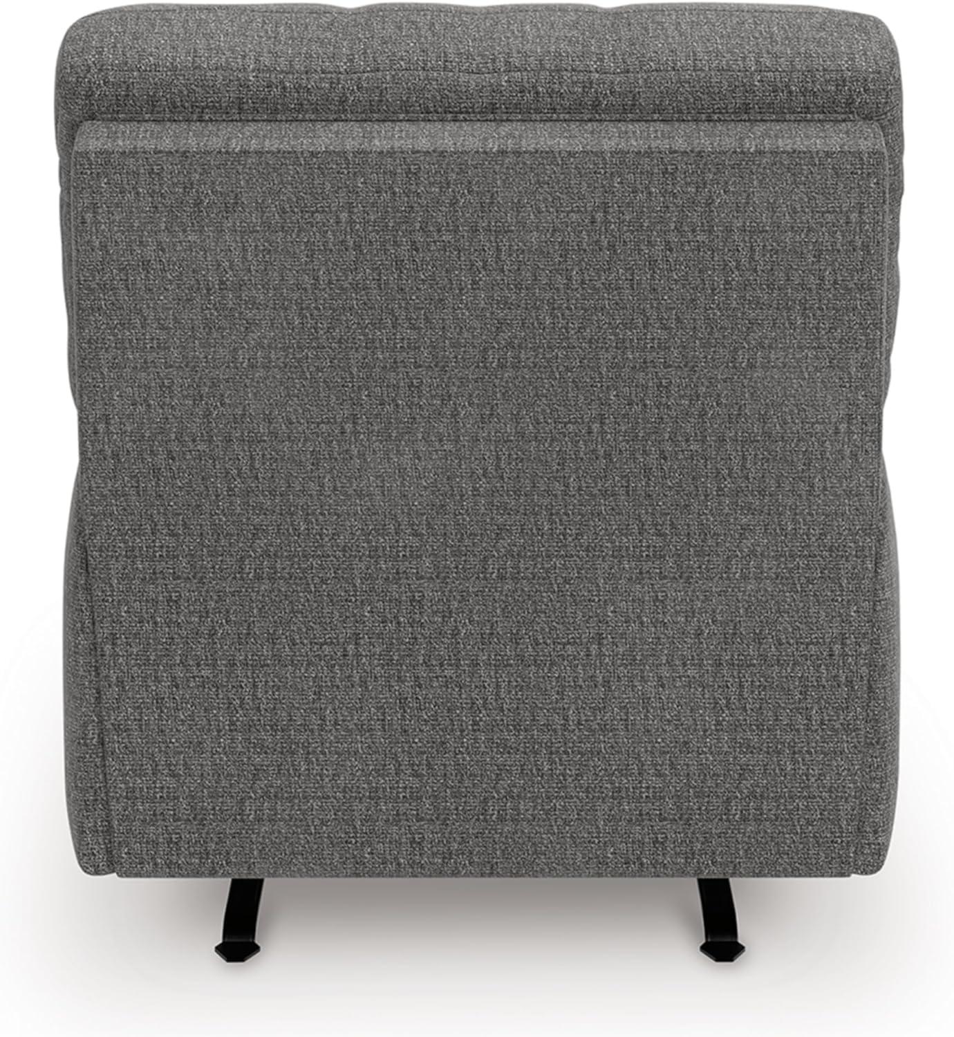 imageSignature Design by Ashley Revenna Casual Square Upholstered Oversized Accent Ottoman GrayDark Gray