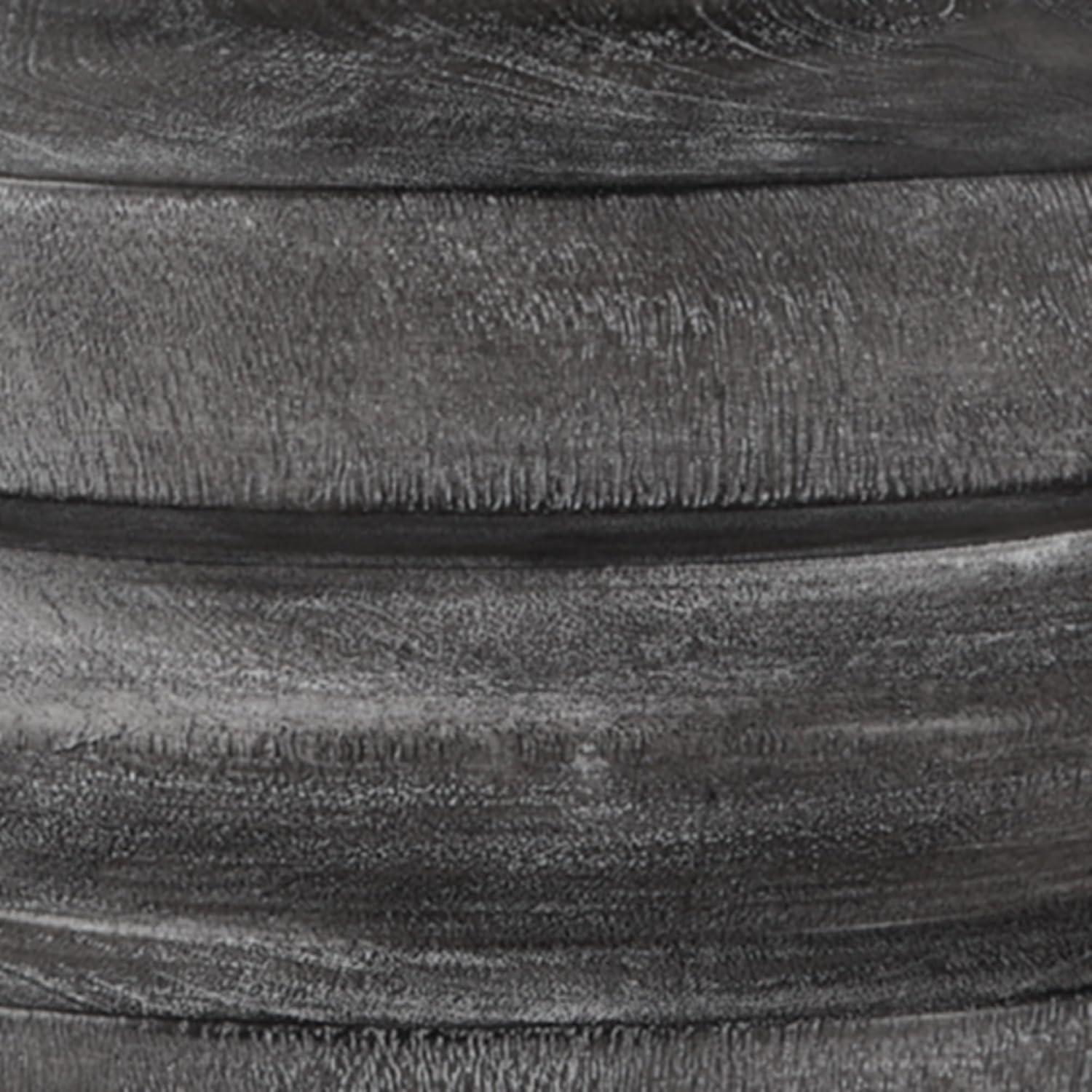 imageSignature Design by Ashley Wendfield Industrial Metal Floor Lamp with Dome Shade MetallicDistressed Black