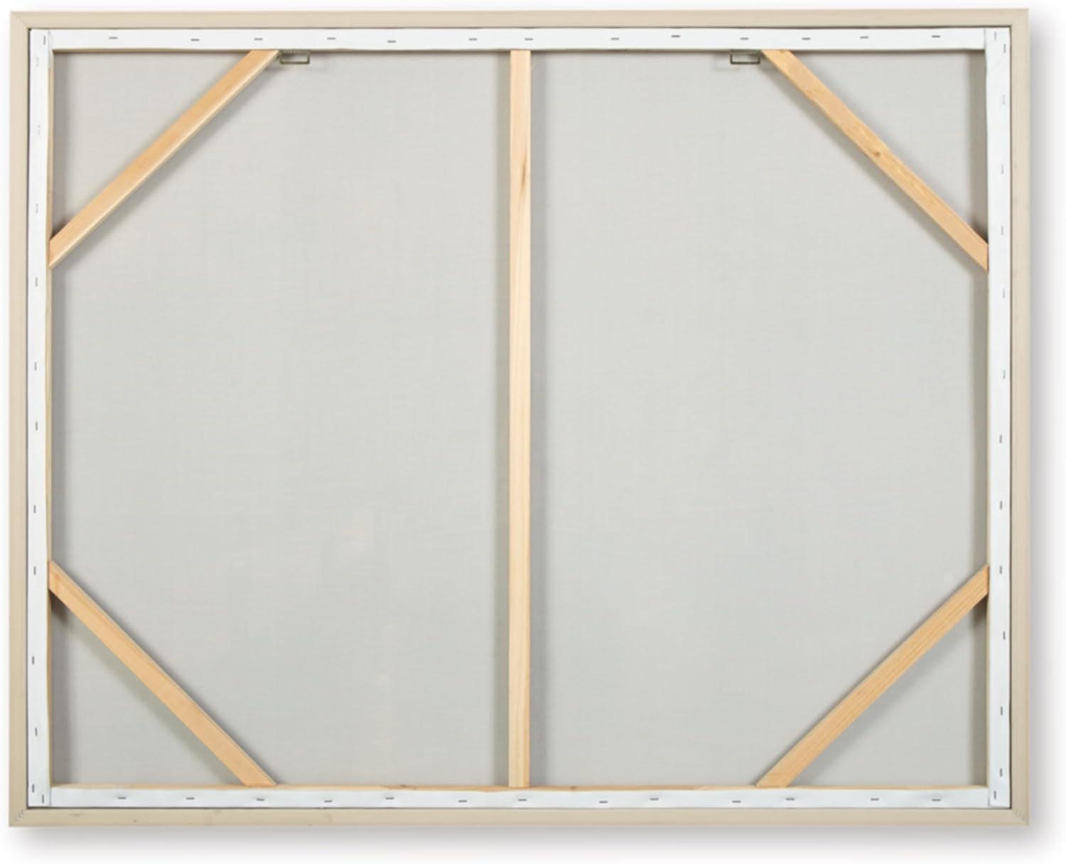 imageSignature Design by Ashley Worthney Coastal Hand Painted Wall Art 50 x 40 Inches Blue ampamp Beige