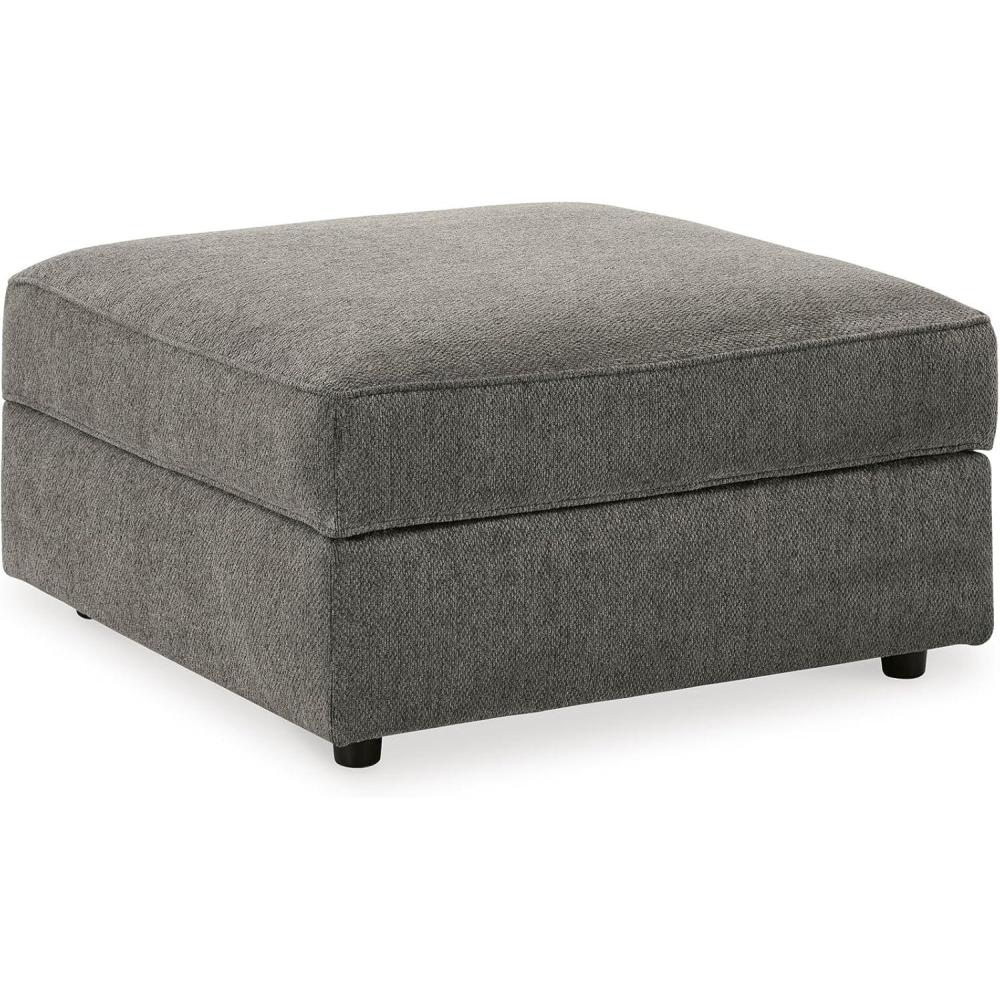 imageSignature Design by Ashley Maitelynn Casual Upholstered Ottoman WhitePutty