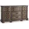 imageSignature Design by Ashley Ardenfield Traditional 9Drawer Dresser with Safety Stop and Felt Lining Light Brown