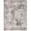 imageSignature Design by Ashley Elaning Contemporary Indoor Abstract Medium 5 x 7 Rug Gray ampamp Light Brown