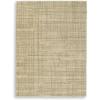 imageSignature Design by Ashley Janston Casual Indoor Plaid Wool Blend Handmade 8 x 10 Large Rug Gray ampamp Light Brown51 x 7 Rectangular