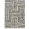 imageSignature Design by Ashley Jossen Boho Wool Blend Indoor 8 x 10 Rug with Geometric Pattern Beige ampamp Gray5 x 7 Rectangular
