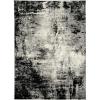 imageSignature Design by Ashley Zekeman Contemporary 8 x 10 Medium Pile Abstract Design Rug Black Cream ampamp Gray53 x 77 Rectangular