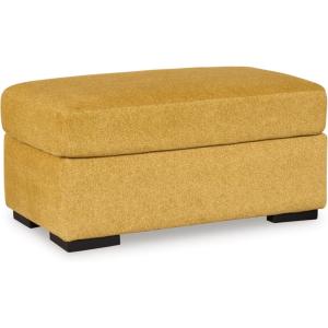 Signature Design by Ashley Keerwick Modern Ottoman for Living Room, Yellow(Yellow)