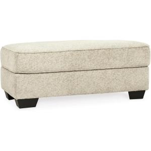 Signature Design by Ashley Monaghan Classic Upholstered Oversized Chair with Toss Pillow, Light Brown(Ottoman)