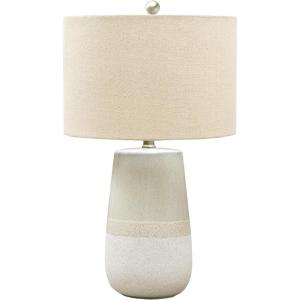 Signature Design by Ashley Saffi 31″ Ceramic Table Lamp with Double Gourd Base, Cream(Shavon)