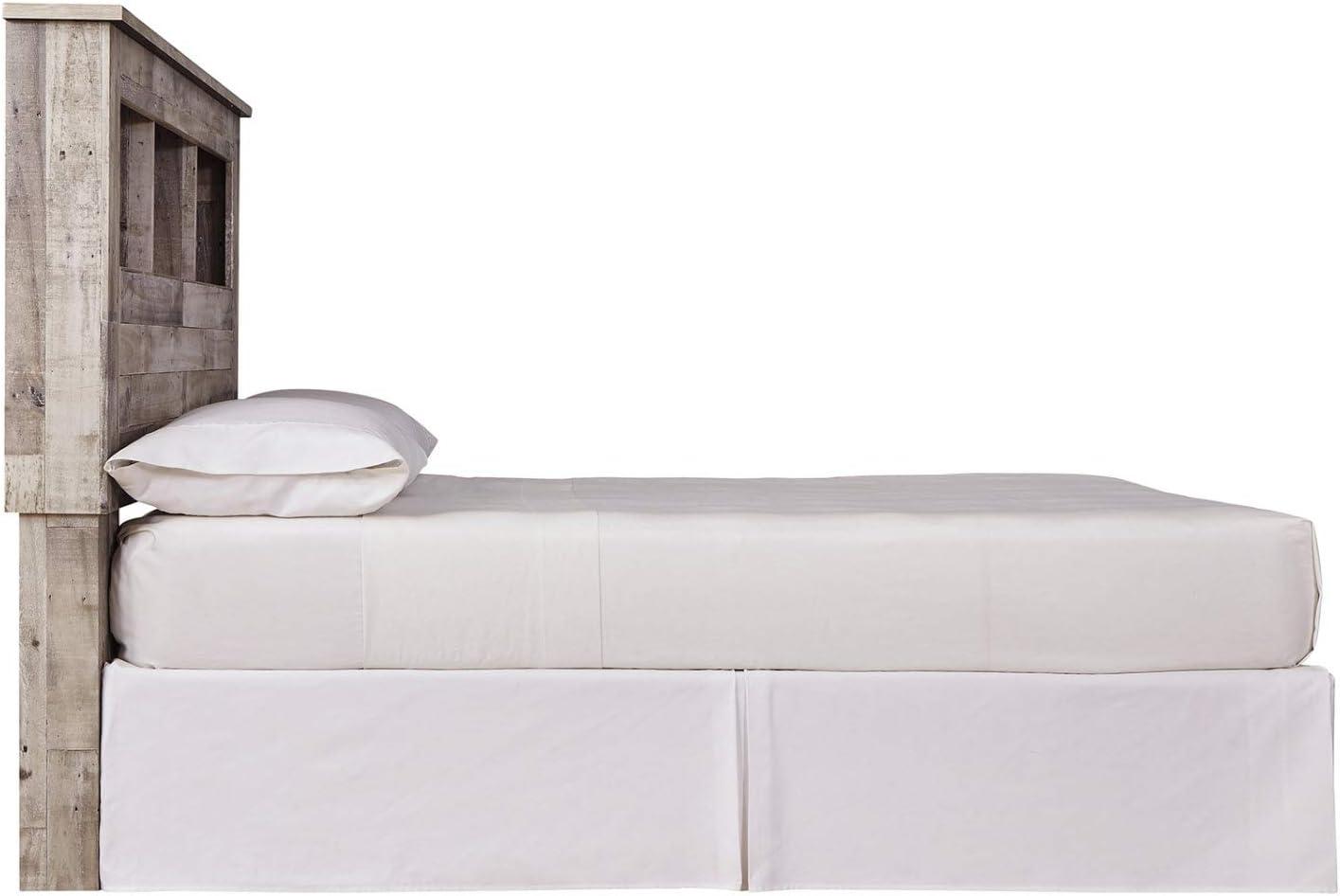 imageSignature Design by Ashley Adjustable Metal Bolt on Bed Base Frame with Protective Floor Glides KingCalifornia BlackAdjustable TwinFull