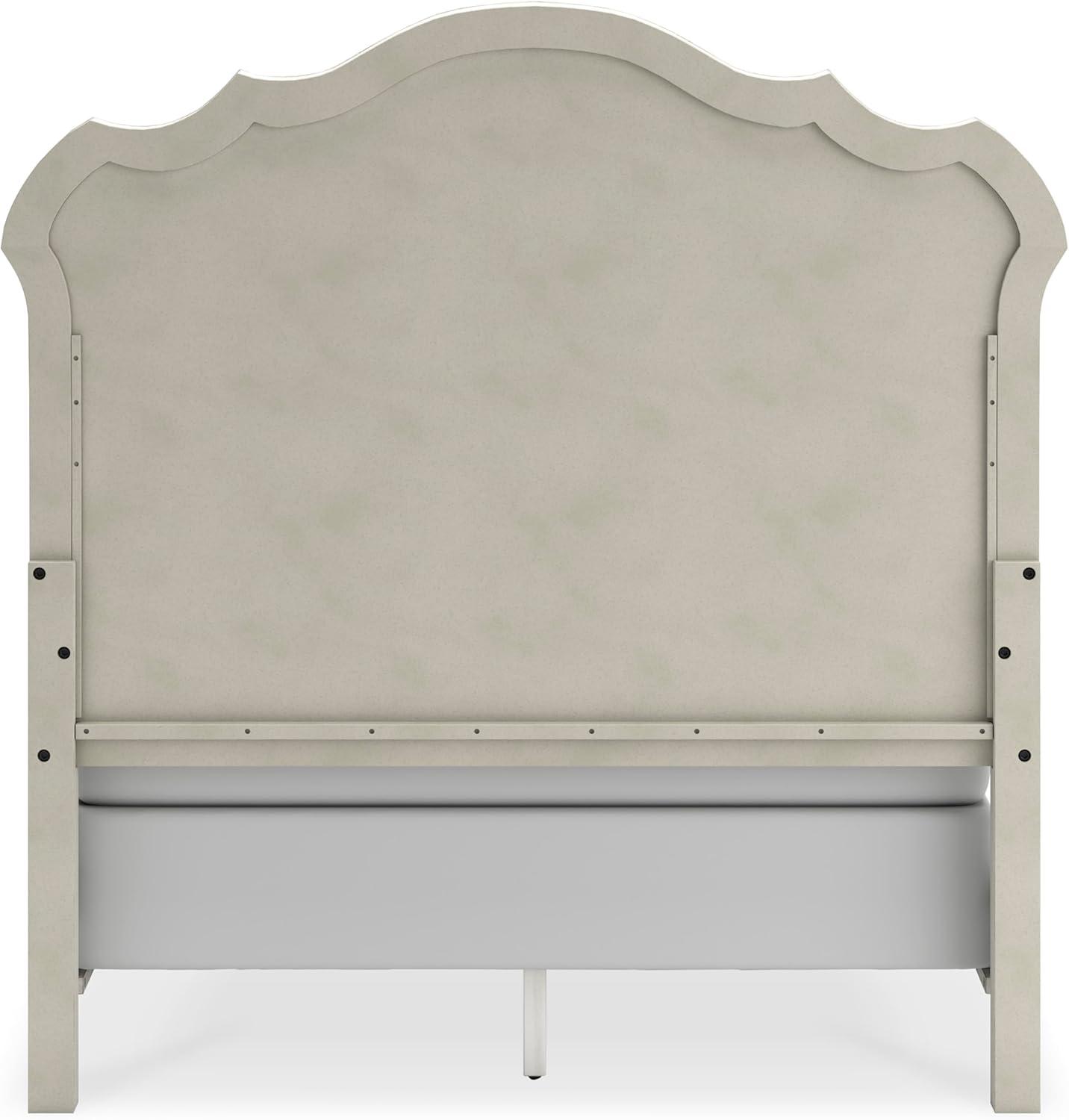 imageSignature Design by Ashley Arlendyne Classic Tufted Upholstered Panel Headboard Queen White