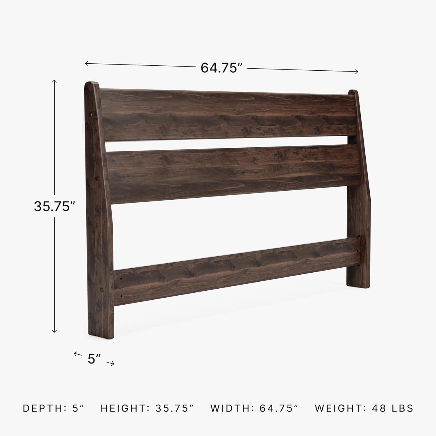 imageSignature Design by Ashley Deanlow Rustic Panel Headboard Full Light BrownDark Brown