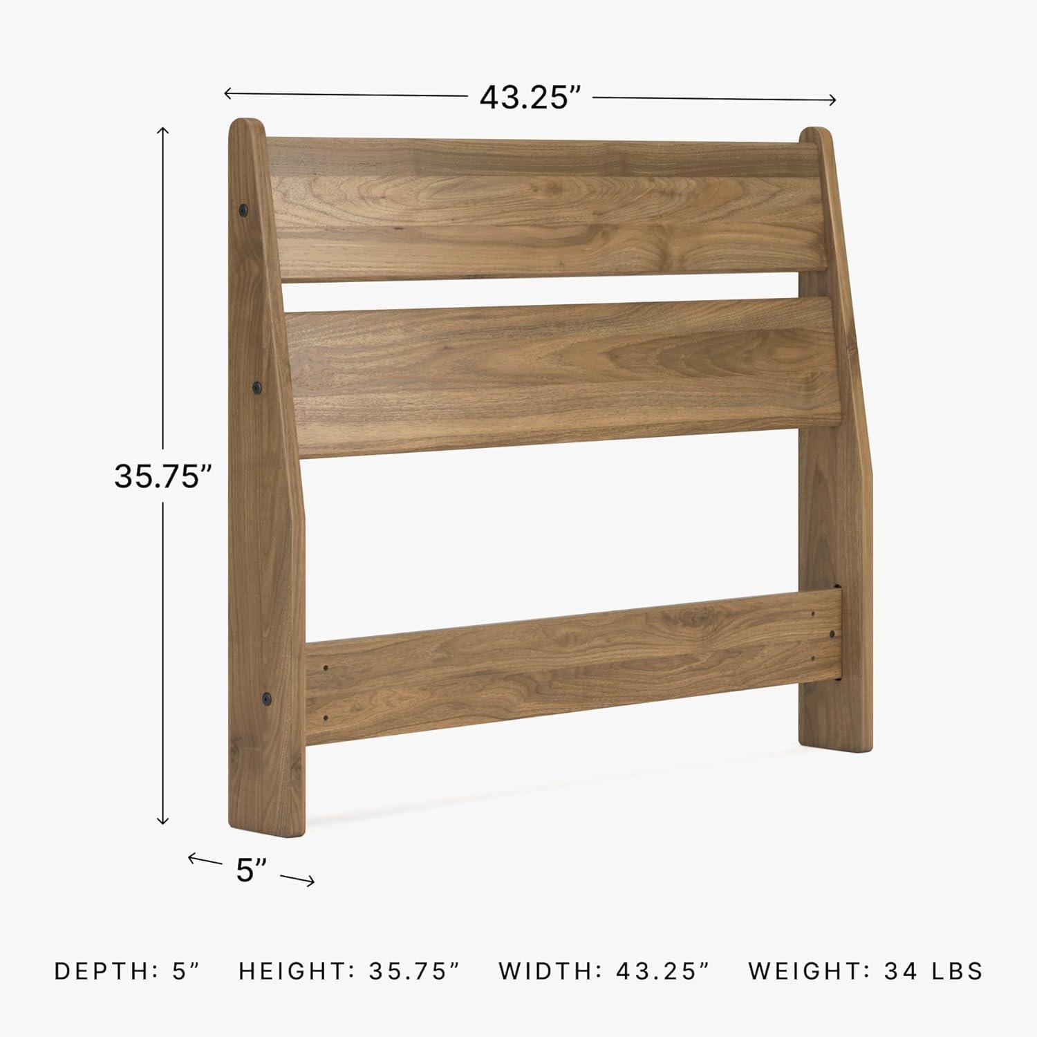 imageSignature Design by Ashley Deanlow Rustic Panel Headboard Full Light BrownHoney Brown