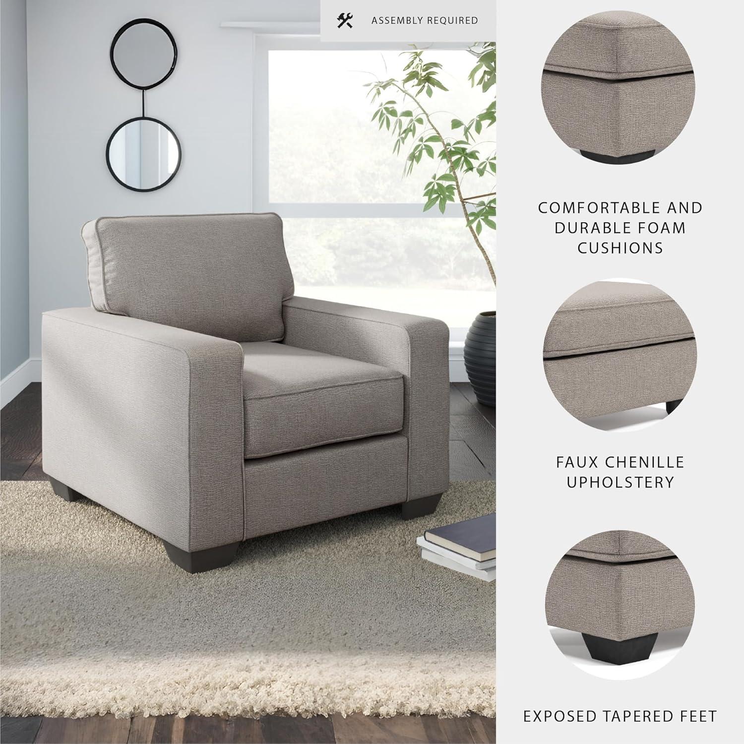 imageSignature Design by Ashley Greaves Modern Accent Chair GrayGrey