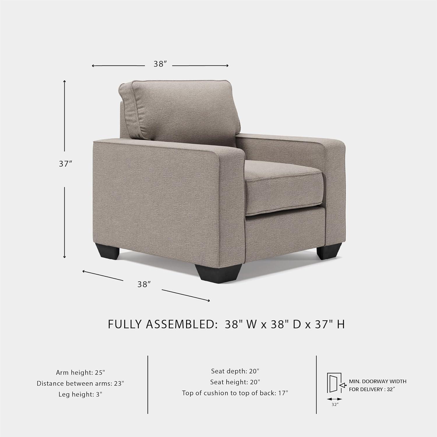 imageSignature Design by Ashley Greaves Modern Accent Chair GrayGrey
